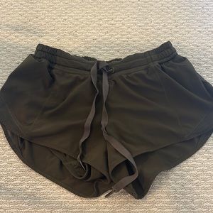 Camo green lululemon shorts